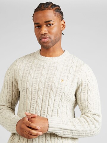 FARAH Sweater 'TASSOTTI' in Beige