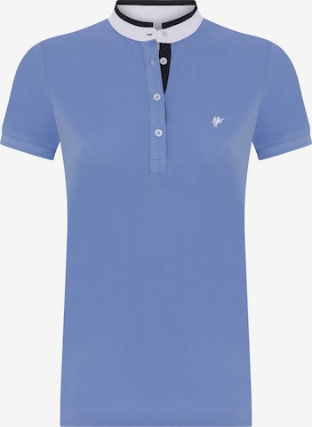 DENIM CULTURE T-shirt 'Kelly' i blå: framsida