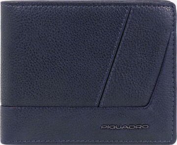 Piquadro Wallet 'Carl' in Blue: front