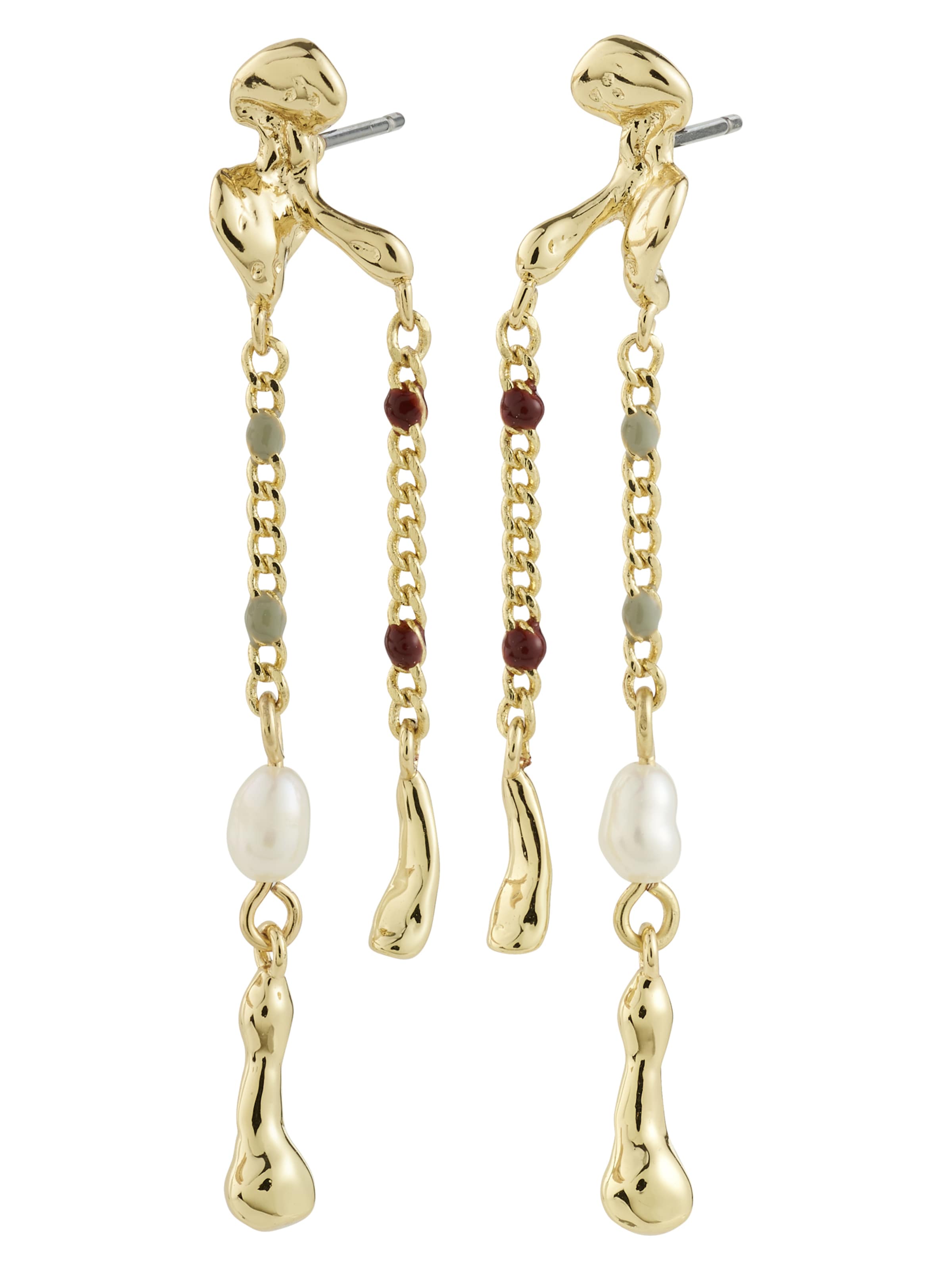 Pilgrim Fülbevalók 'Reggie' - arany: elől