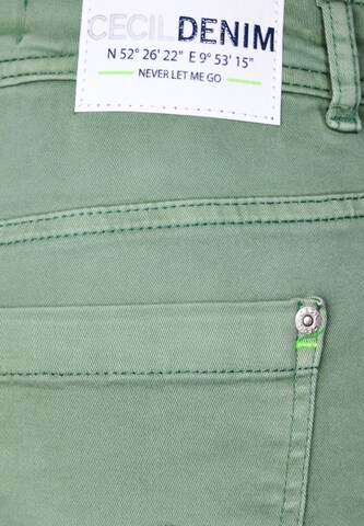 CECIL Loose fit Pants in Green