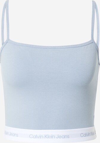 Calvin Klein Jeans Top in Blau: predná strana