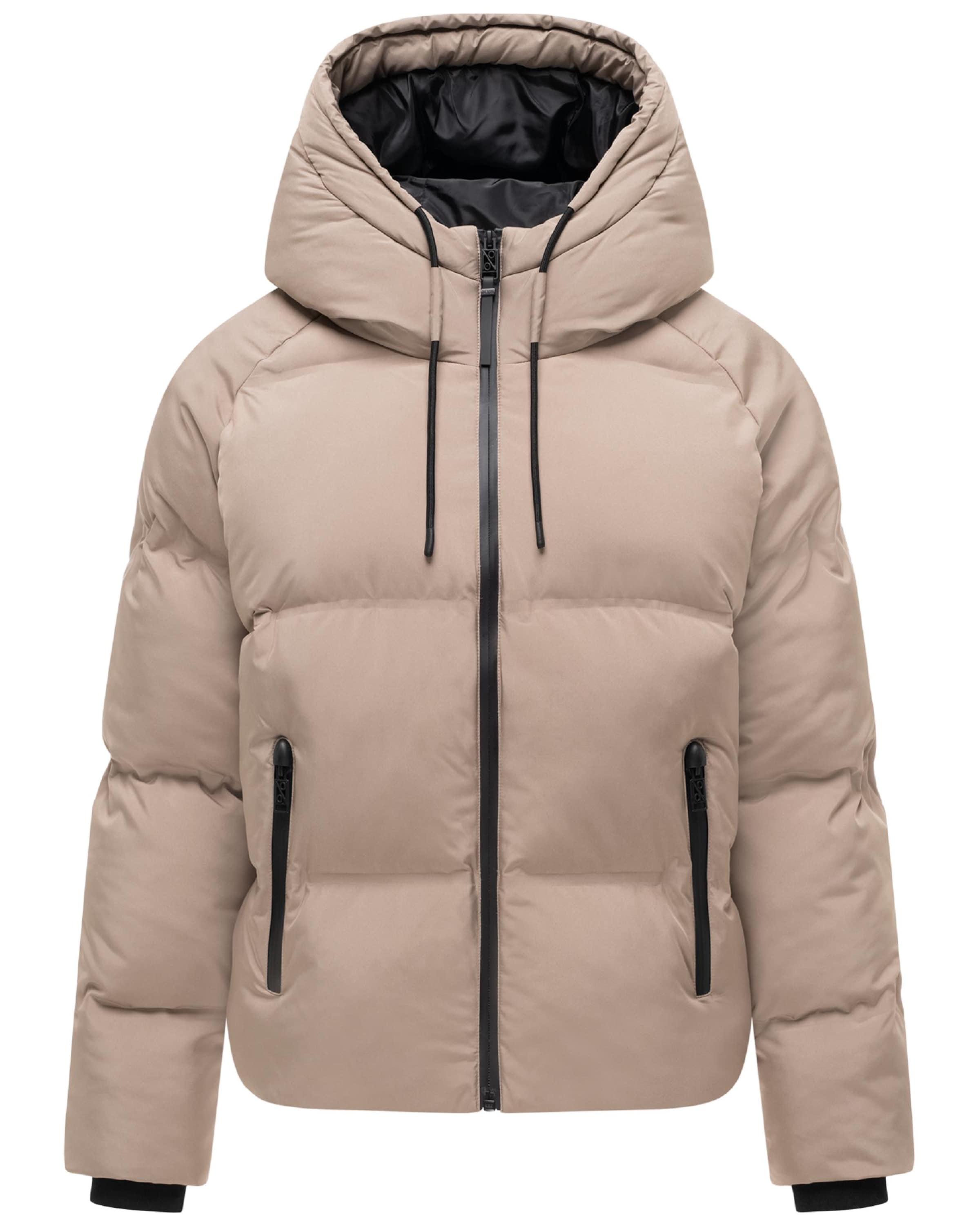 NAVAHOO Winterjas in Beige: voorkant