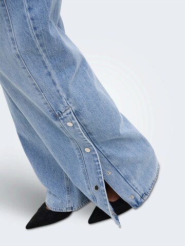 Wide leg Jeans 'ONLHOPE' de la ONLY pe albastru