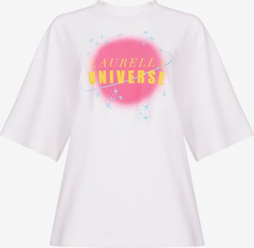 LaurellaŠiroka majica - bijela boja: prednji dio