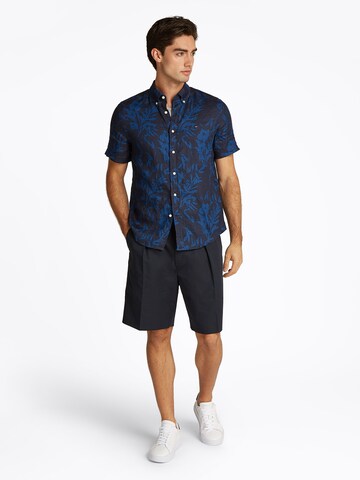 TOMMY HILFIGER Regular fit Overhemd in Blauw