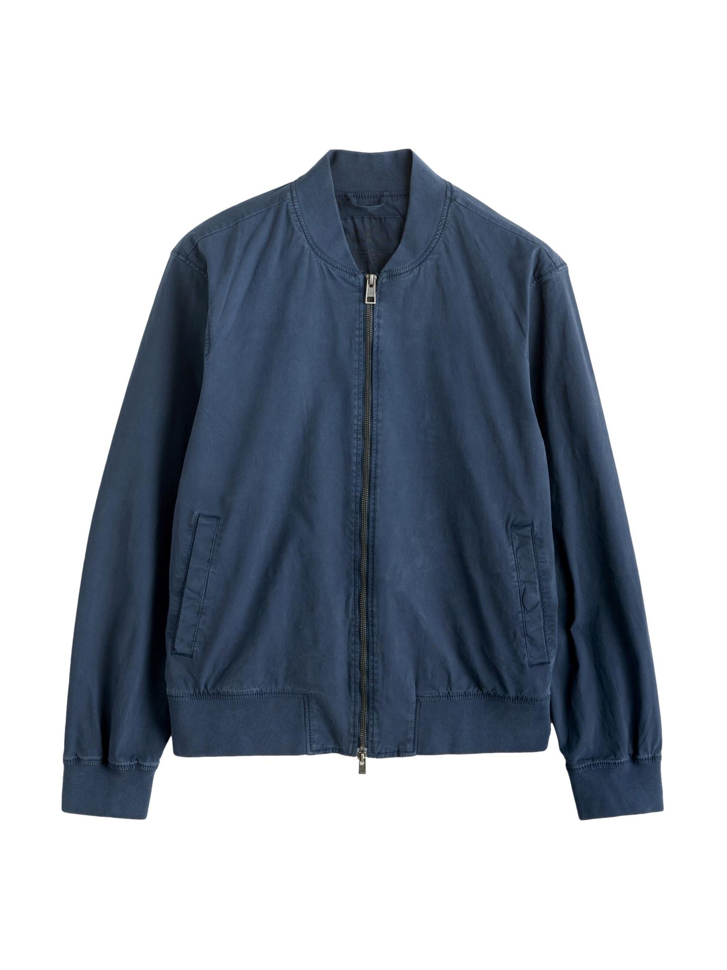 Next Jacke in Blau: Vorderseite