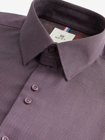Next Regular Fit Hemd in Pink