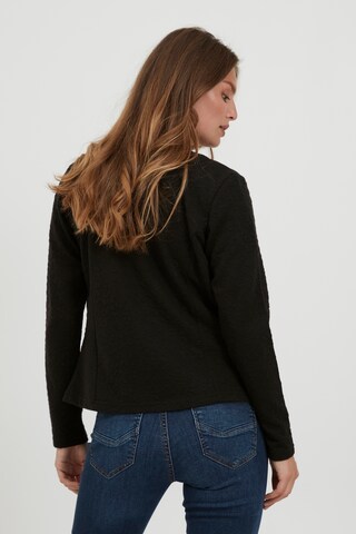 Fransa Gebreid vest 'FRBECARDI' in Zwart