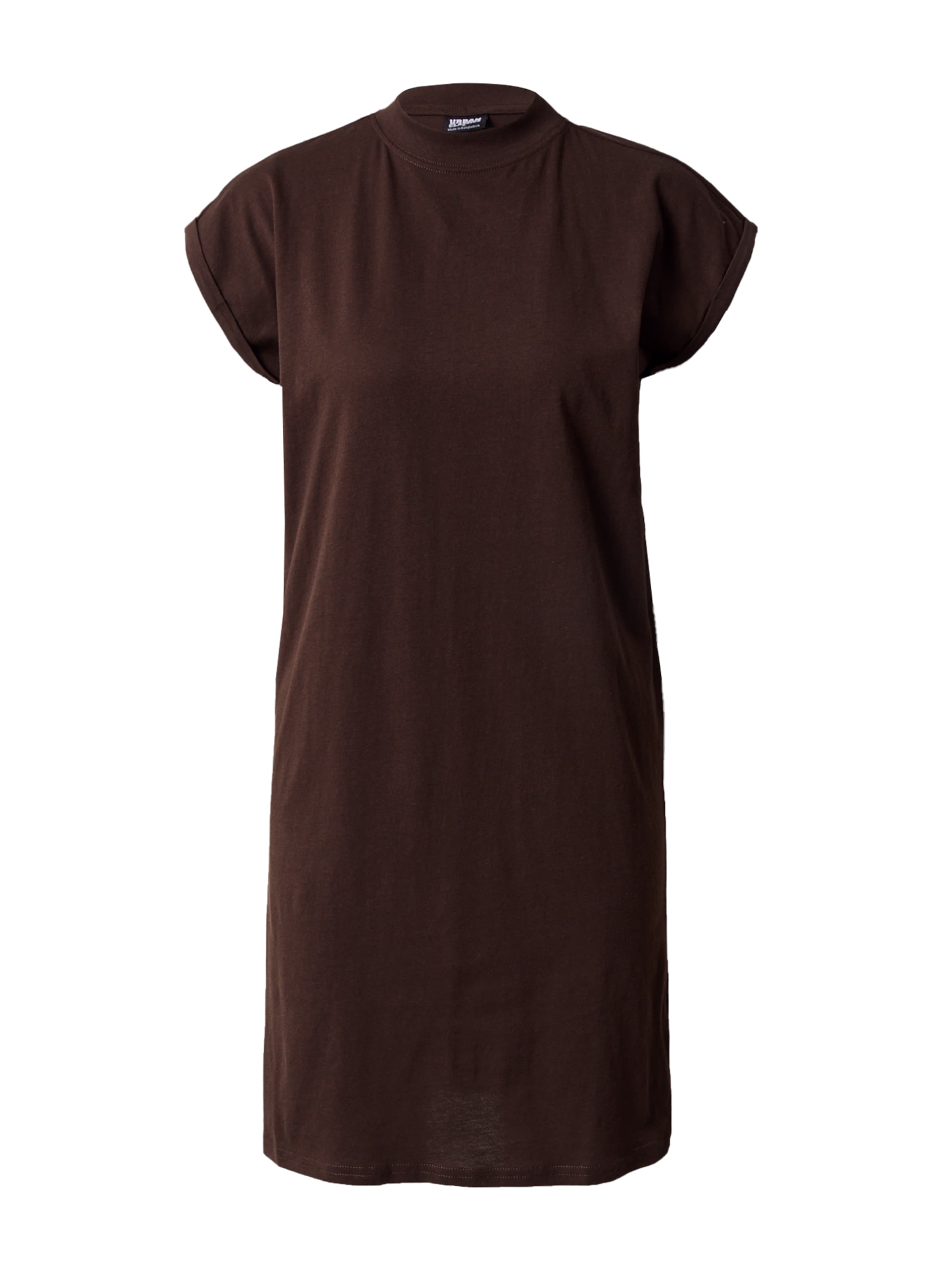 Urban Classics Šaty – hnědá: přední strana
