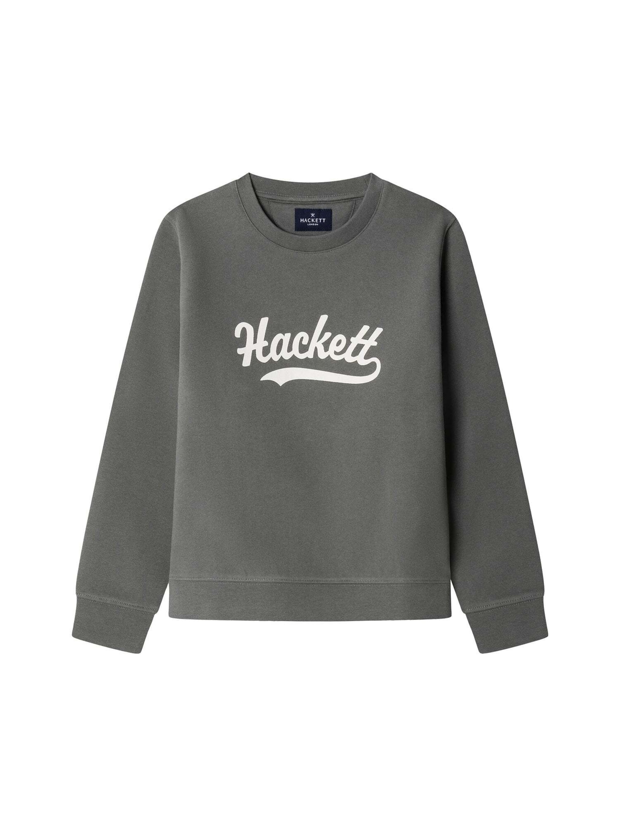 Hackett London Sweatshirt in Grün: Vorderseite