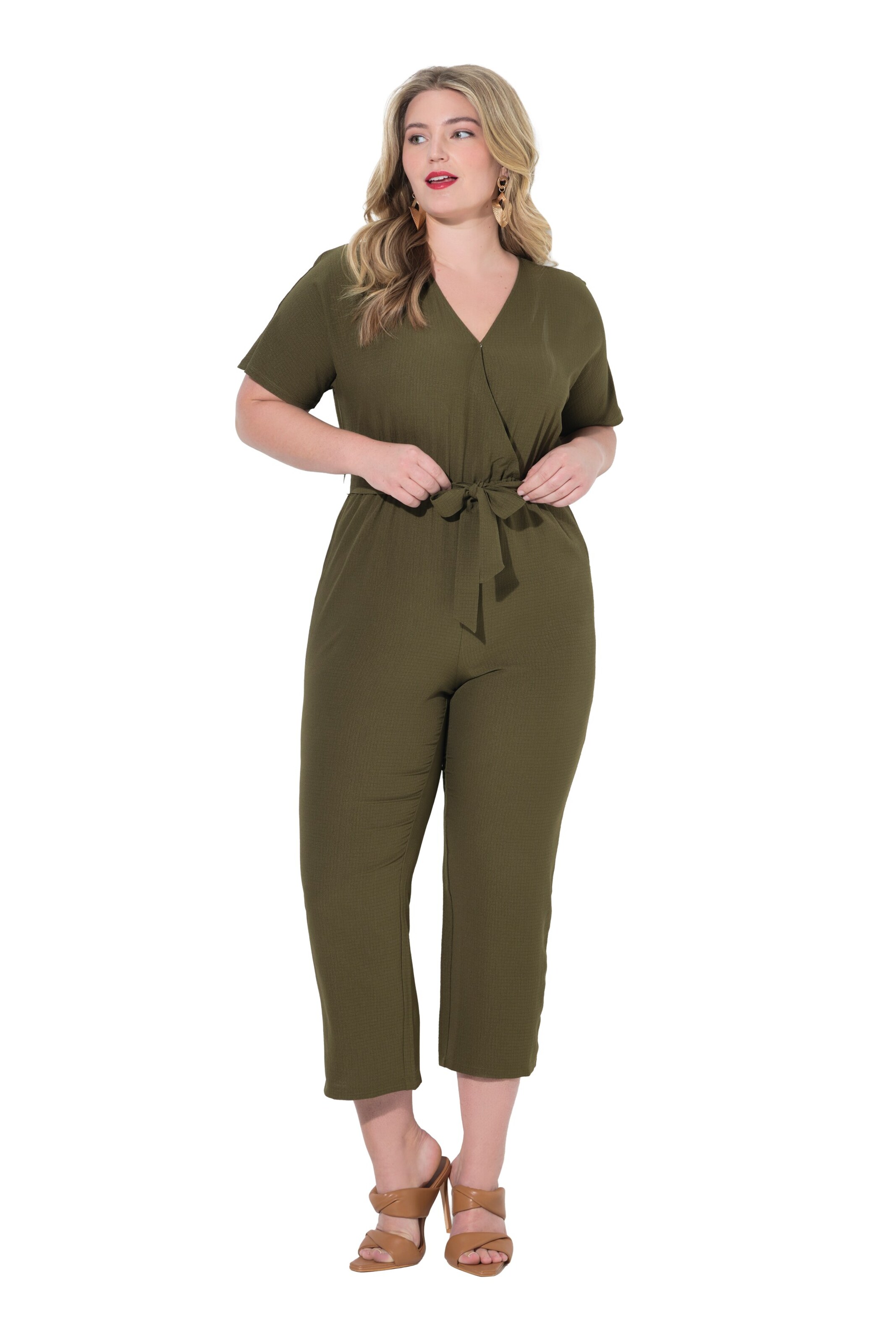 MIAMODA Jumpsuit in Grün: Vorderseite