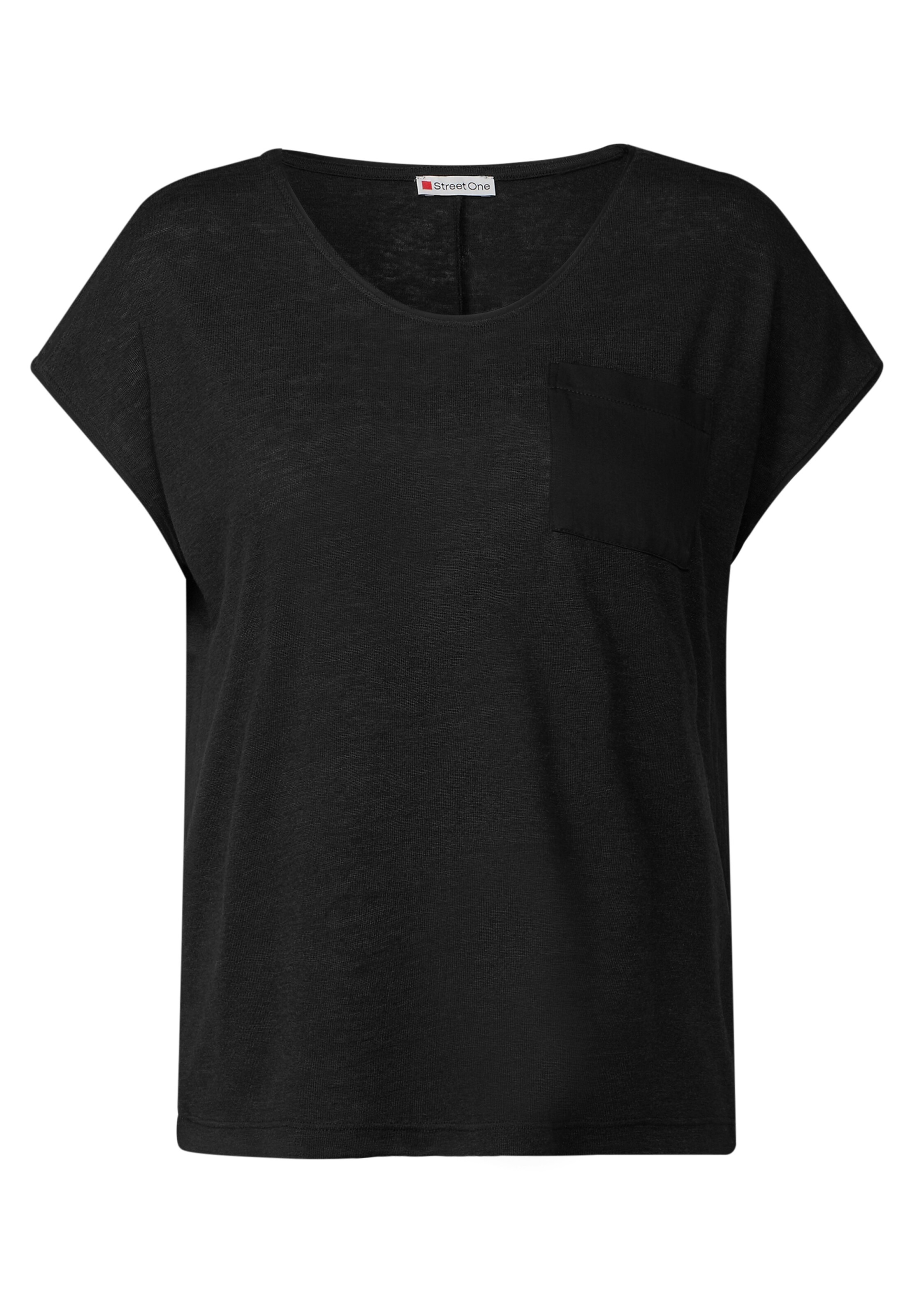 STREET ONE Shirt in Black: front