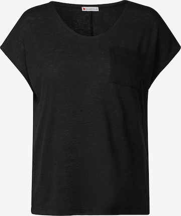 STREET ONE Shirt in Black: front