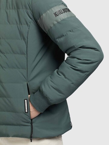 Veste d’hiver ' MAUDE MATT ' khujo en vert