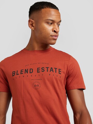BLEND T-Shirt in Orange