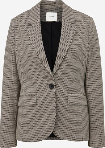 Blazer di s.Oliver BLACK LABEL in beige: frontale