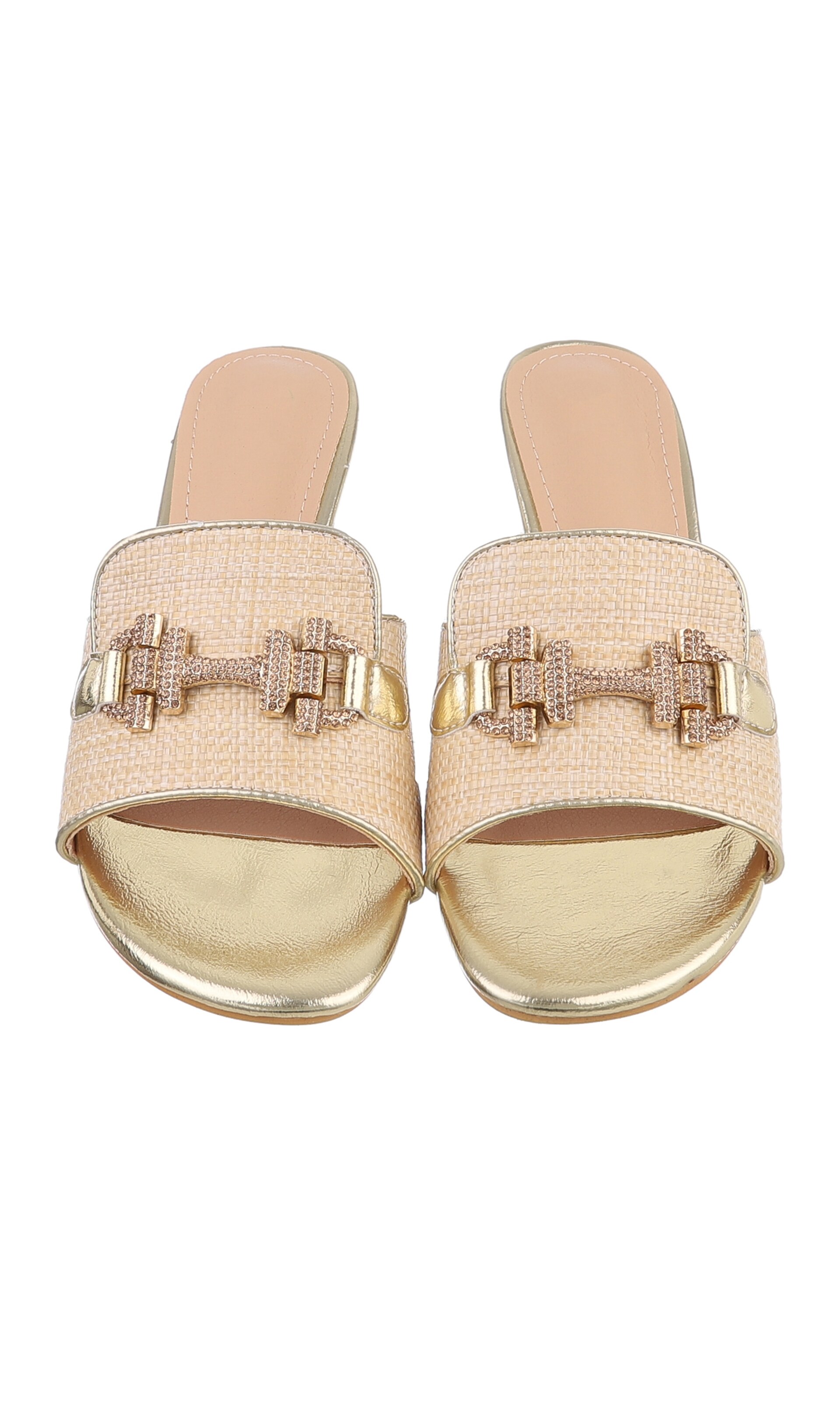 Ital-Design Pantolette in Beige