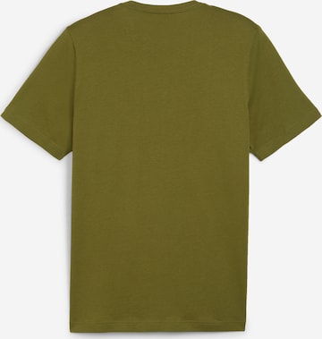 PUMA - Camisa funcionais 'Essential' em verde