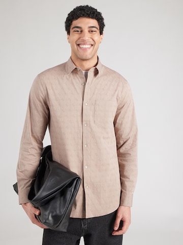 GUESS Regular Fit Paita värissä harmaa: etupuoli