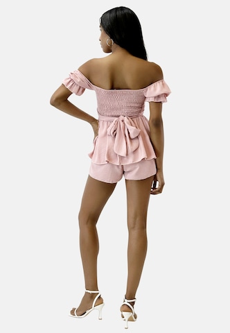 Elara Jumpsuit in Pink