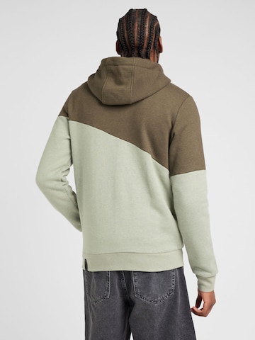 Ragwear Zip-Up Hoodie 'WINNGS' in Green