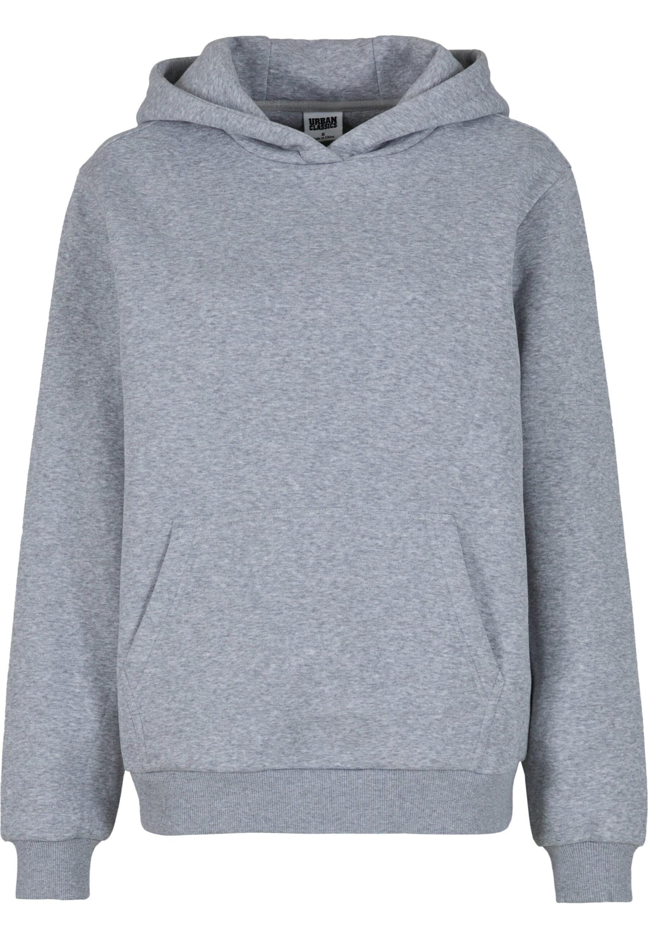 Urban Classics Sweatshirt in Grey: front