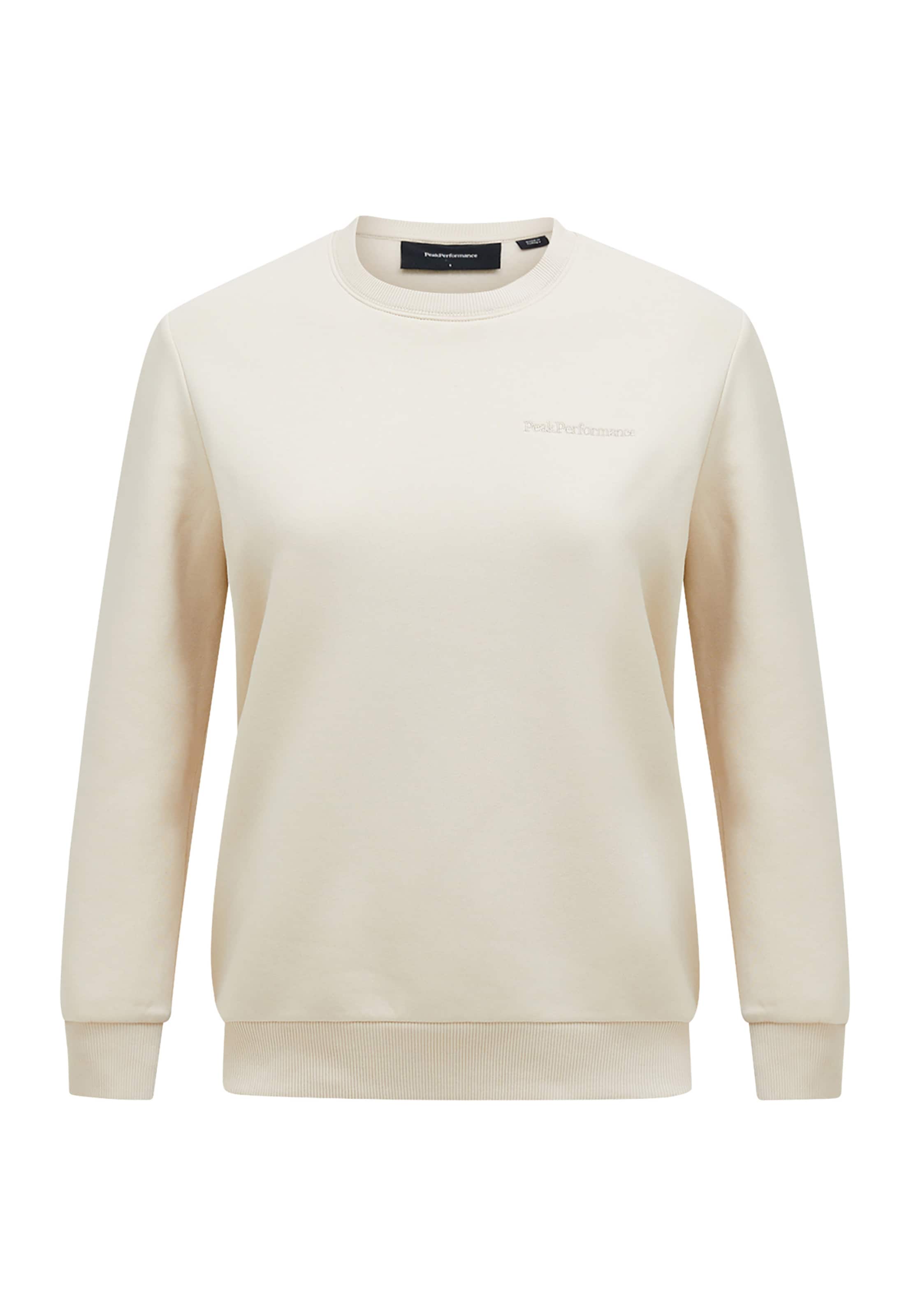 PEAK PERFORMANCE Sweatshirt in Grijs: voorkant