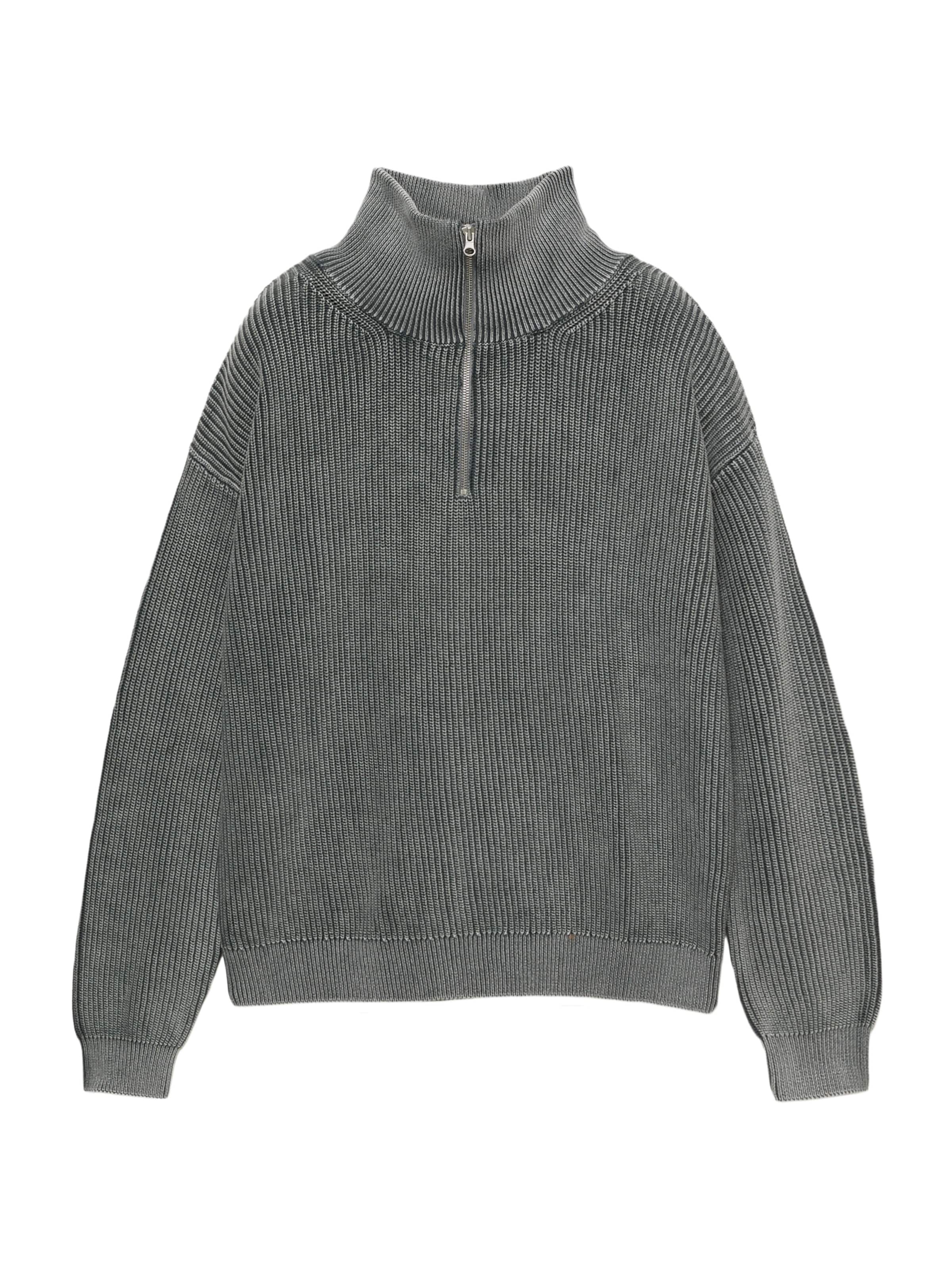 Pull&Bear Svetr – šedá: přední strana