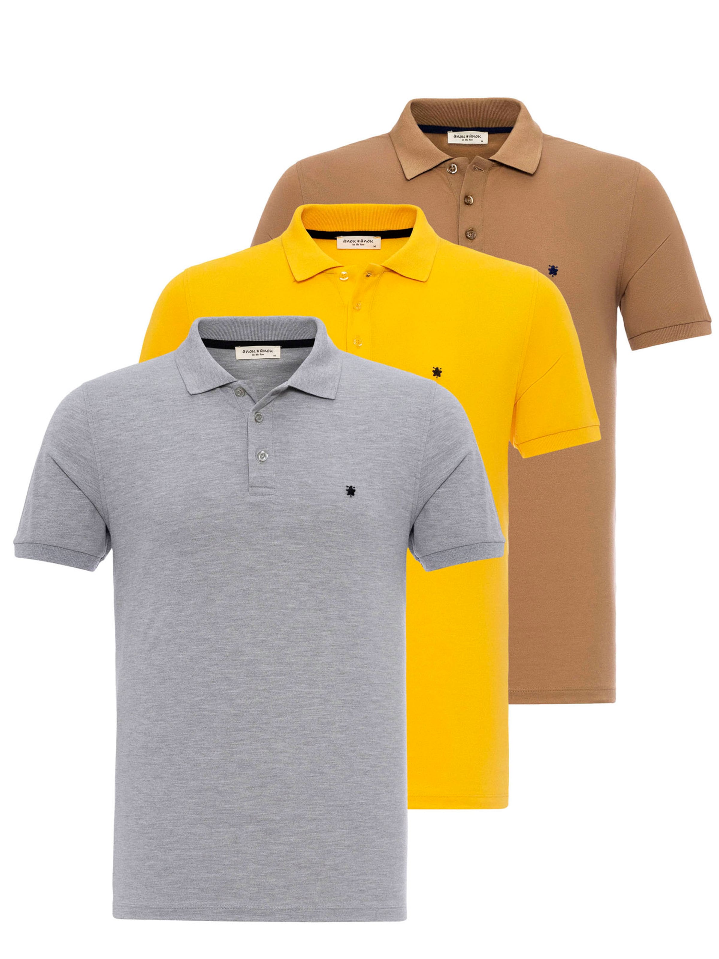 Anou Anou Μπλουζάκι σε καφέ: μπροστά