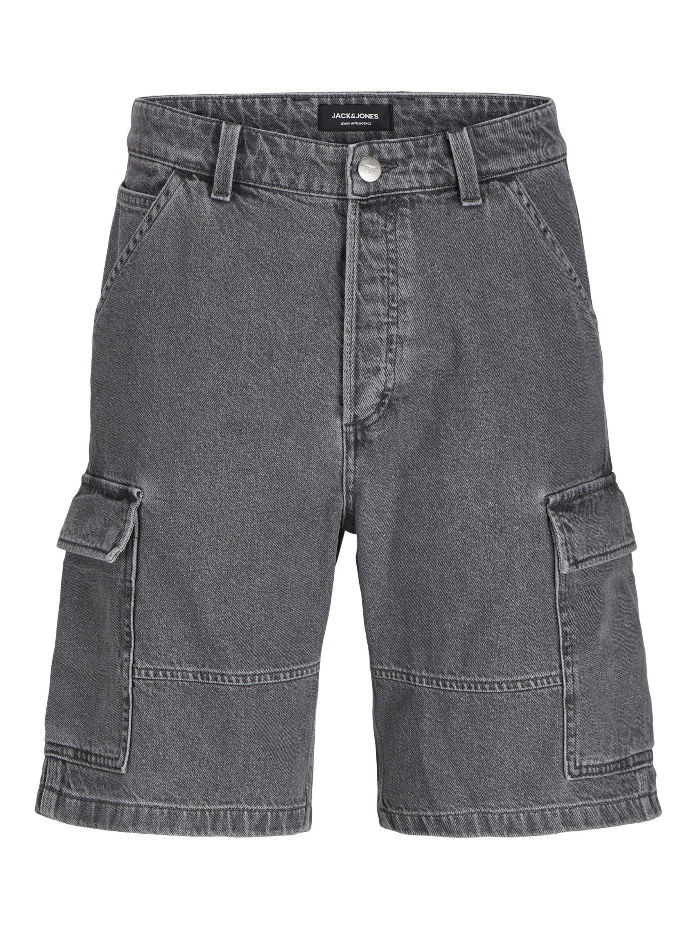 JACK & JONES Cargojeans i grå: forside