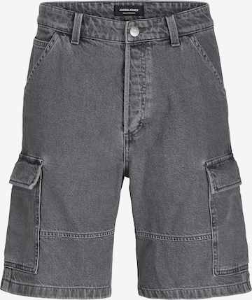 Jeans cargo JACK & JONES en gris : devant