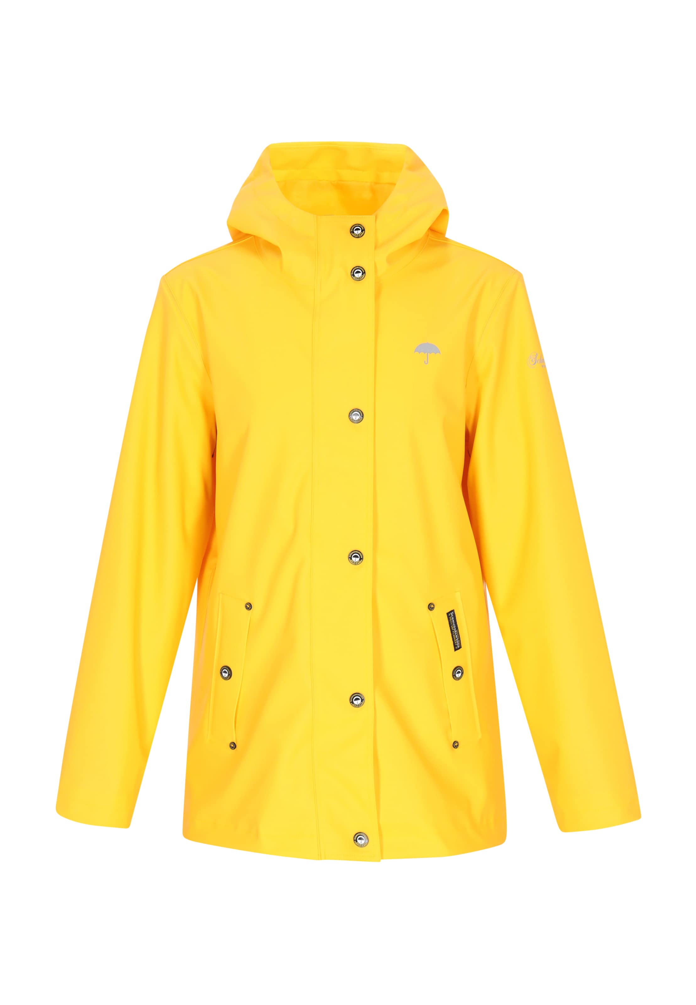 Veste fonctionnelle Schmuddelwedda en jaune : devant