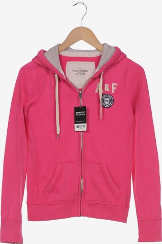 Abercrombie & Fitch Kapuzenpullover S in Pink: predná strana