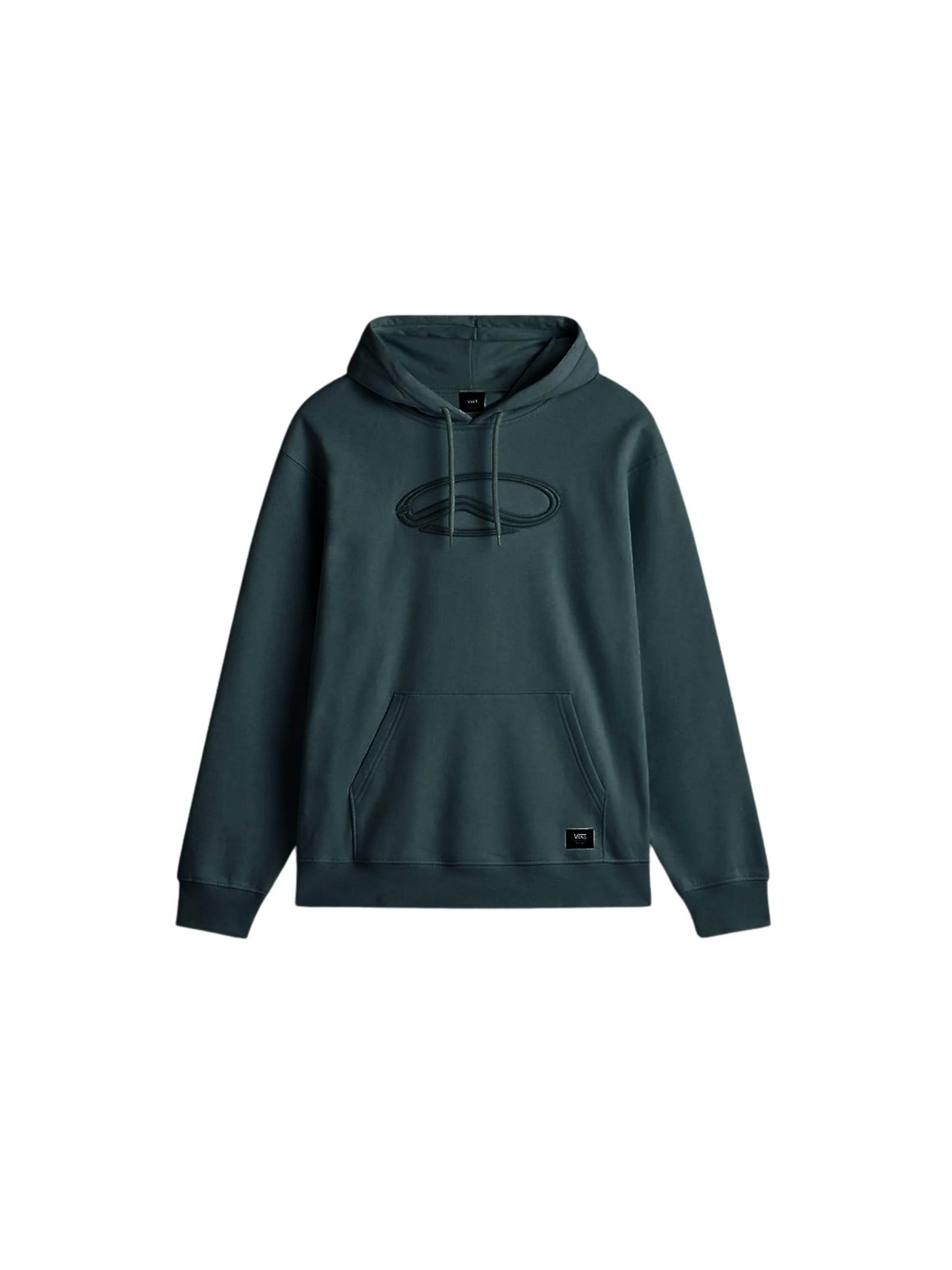 Sweat-shirt 'FELPA' VANS en vert : devant