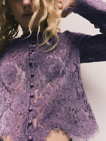 Next Blouse in Lila