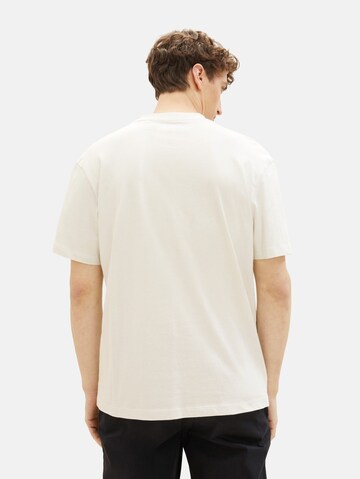 T-Shirt TOM TAILOR DENIM en beige