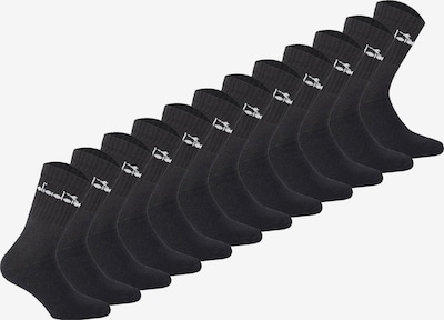Diadora Socken in schwarz / weiß, Produktansicht