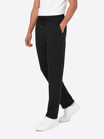 YAGESHARK Regular Workout Pants 'Jogginghose Herren' in Black