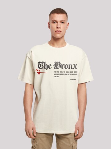 F4NT4STIC Shirt 'The Bronx' in Beige: front