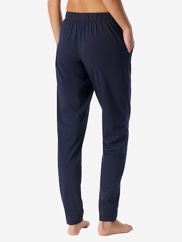 SCHIESSER Pyjamahose 'Mix & Relax'‌‌‌‌‌ in Blau