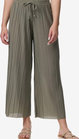 Worldclassca Bügelfaltenhose 'Damen Plissee Sommer Hose' in Grün: Vorderseite