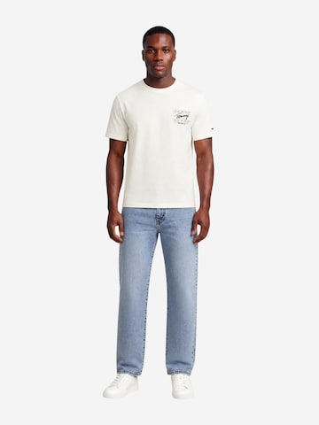 Maglietta 'DM0DM23177' di Tommy Jeans in beige