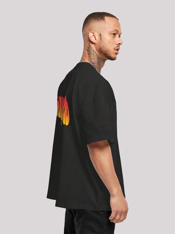T-Shirt 'WYLD WILD ' F4NT4STIC en noir