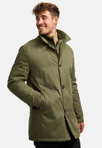 INDICODE JEANS Winter jacket ' Oklaho ' in Green