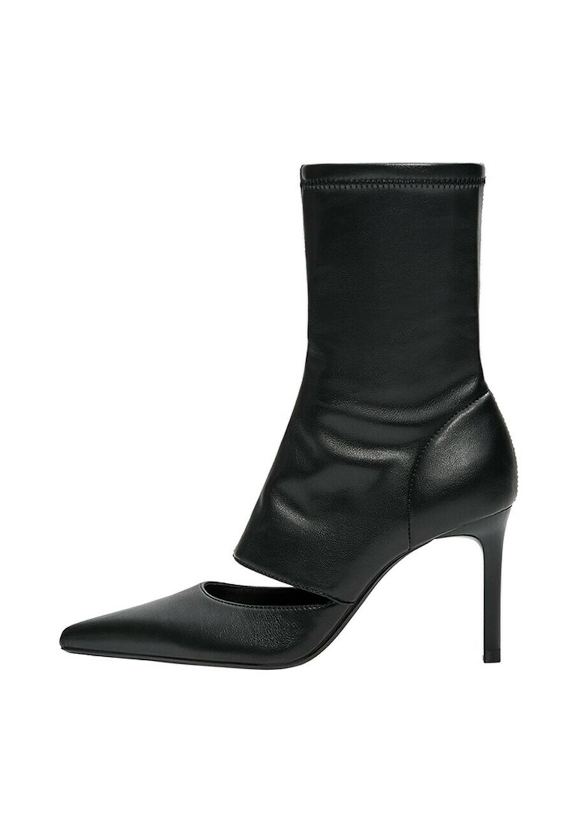 Bershka Členkové čižmy, veľkosť 36 - čierna, Produkt
