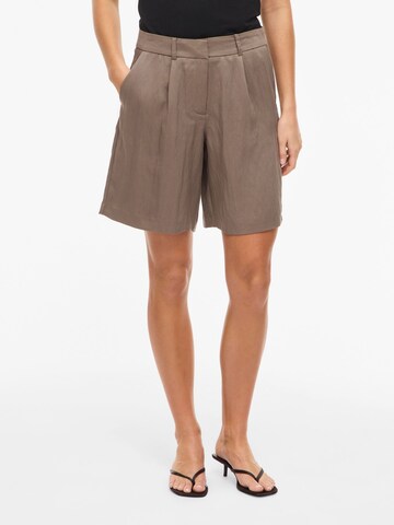 Regular Pantalon 'VIALYNA' VILA en vert : devant