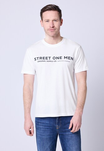 Street One MEN Shirt in White: front