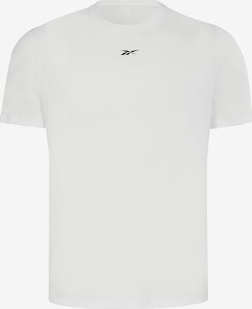 Maglia funzionale di Reebok in bianco: frontale