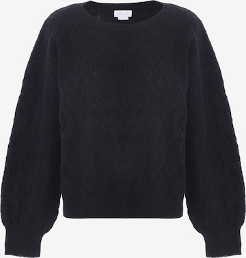 Pull-over BLONDA en noir : devant